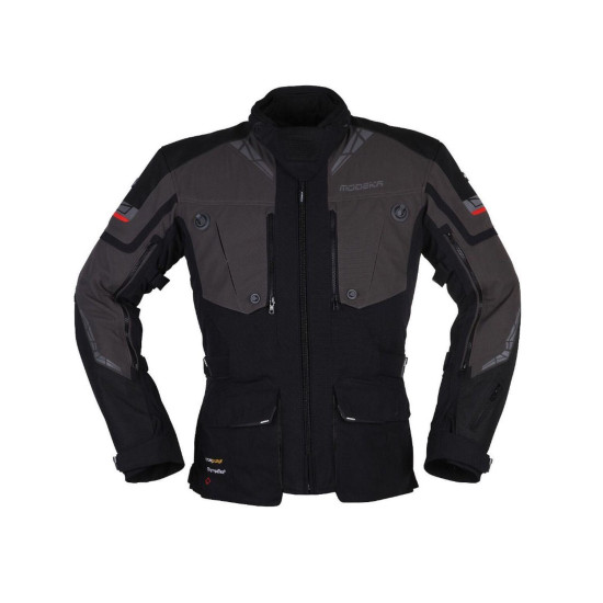 MODEKA PANAMERICANA II STRIUKĖ JUODA-TAMSIAI PILKA DYDIS 4XL