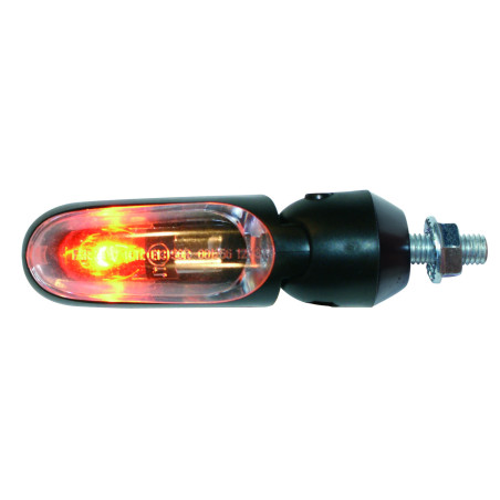 FAR turn signal set homologated LED (BLACK) foldable