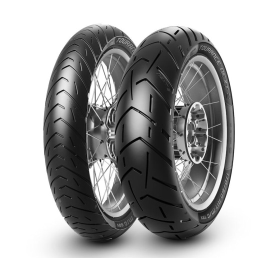 METZELER ZZZZ KOMPLET OPON (3960700 / 23) 120 / 70ZR19 TOURANCE NEXT 2 60W TL M / C PRZÓD DOT 2023 + (3960800 / 23) 170 