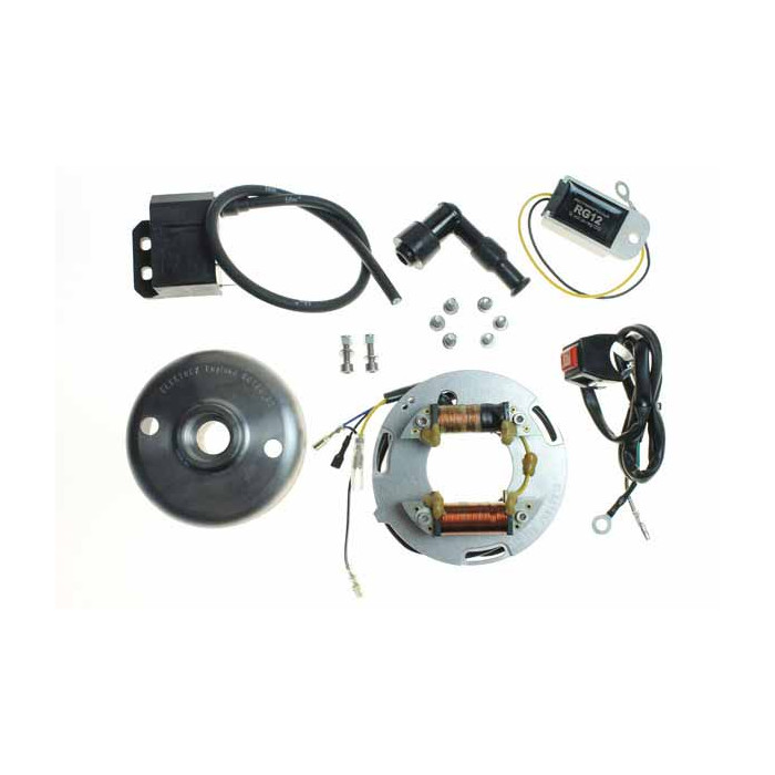 ELECTREX CDI degimo komplektas į: HUSQVARNA CR 400/500, '82-'88, WR 240/250/400/430/500 '82-'88 (su šviesomis)