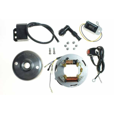ELECTREX CDI degimo komplektas į: HUSQVARNA CR 400/500, '82-'88, WR 240/250/400/430/500 '82-'88 (su šviesomis)