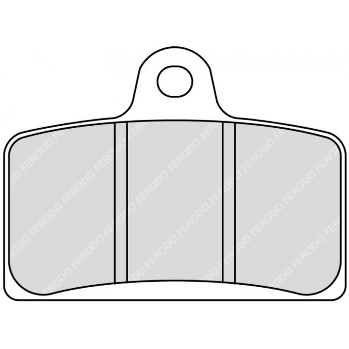 Aprilia / Derbi / Peugeot front brake pads Ferodo SinterGrip