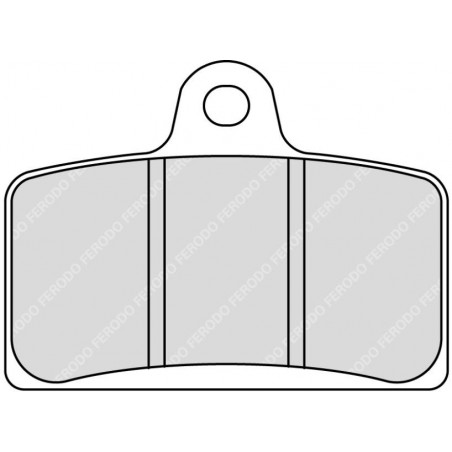 Aprilia / Derbi / Peugeot front brake pads Ferodo SinterGrip