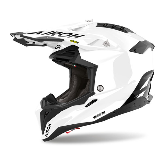 AIROH KASK CROSS / ENDURO / ATV / QUAD AVIATOR 3 FIM (FRHPhe-02) KOLOR BIAŁY POŁYSK ROZMIAR XL