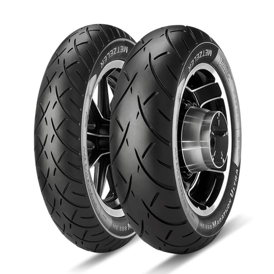METZELER ZZZZ KOMPLET OPON (3745700 / 24) 100 / 90-19 ME888 MARATHON ULTRA 57H TL M / C PRZÓD DOT 2024 + (2318400 / 23) 