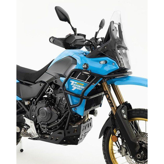 CROSSPRO GMOLE ALUMINIOWE OSŁONY SILNIKA I CHŁODNIC YAMAHA XTZ 690 TENERE 700 '25, RALLY EDITION '25- KOLOR CZARNY (PASU