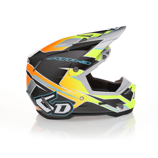 6D HELMETS KASK CROSS / ENDURO ATR-3 REFLEX NEON YELLOW FIM (FRHPhe-02) KOLOR ŻÓŁTY FLUO ROZMIAR S