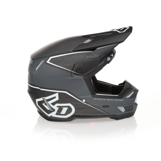 6D HELMETS KASK CROSS / ENDURO ATR-3 ZONE MATTE WHITE FIM (FRHPhe-02) KOLOR SZARY MAT / BIAŁY ROZMIAR L