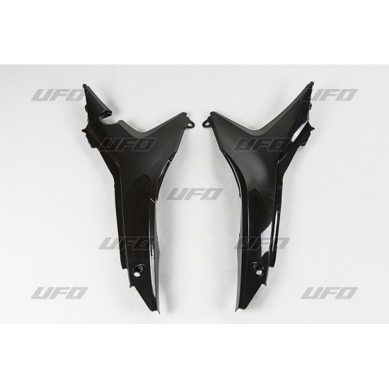UFO AIR FILTER COVERS HONDA CRF 250R '14-'17, CRF 450R '13-'16 BLACK (SET FOR TWO SIDES)