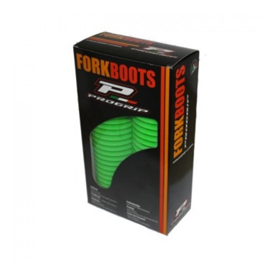 PROGRIP rubber shock absorber protectors PG2510 color green (diameter 41/45MM) (PG2510/4)