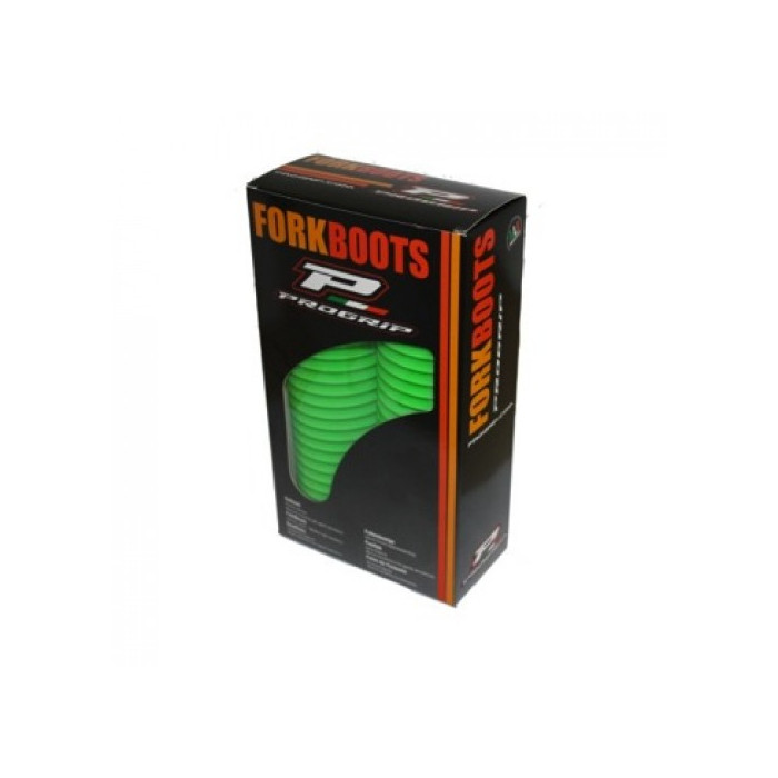 PROGRIP rubber shock absorber protectors PG2510 color green (diameter 41/45MM) (PG2510/4)