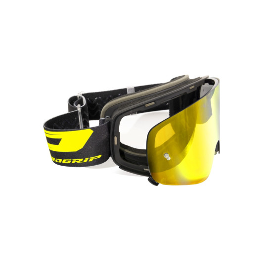 PROGRIP LENS PG3219-105 FOR GOGGLES PG3205 MAGNET YELLOW MIRROR ANTISCRATCH, NO FOG, ANTI UV