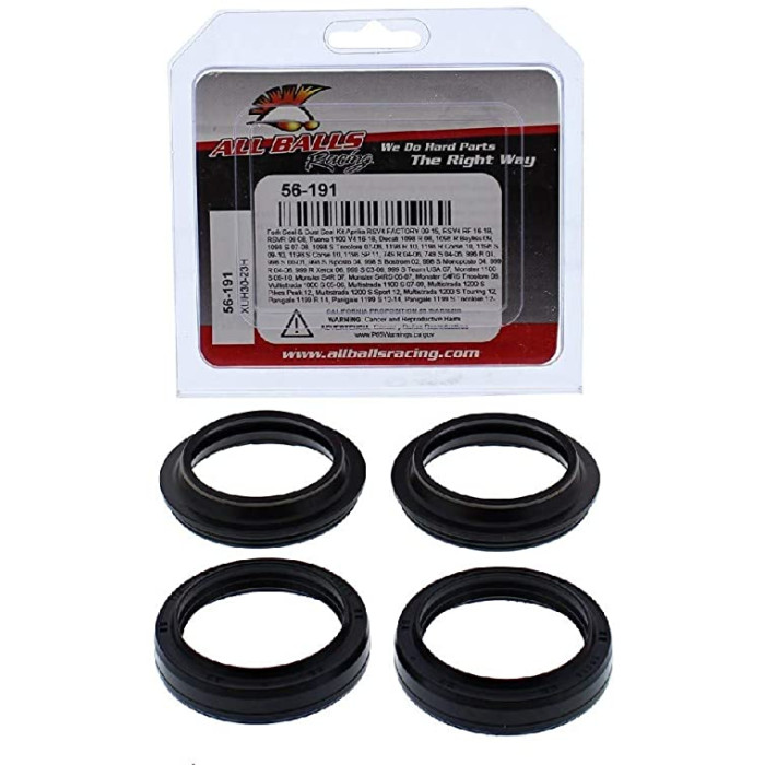 ALL BALLS front shock absorber oil and dust seal kit APRILIA RSV4, TUONO 1100, DUCATI 1098/1198/749, MONSTER