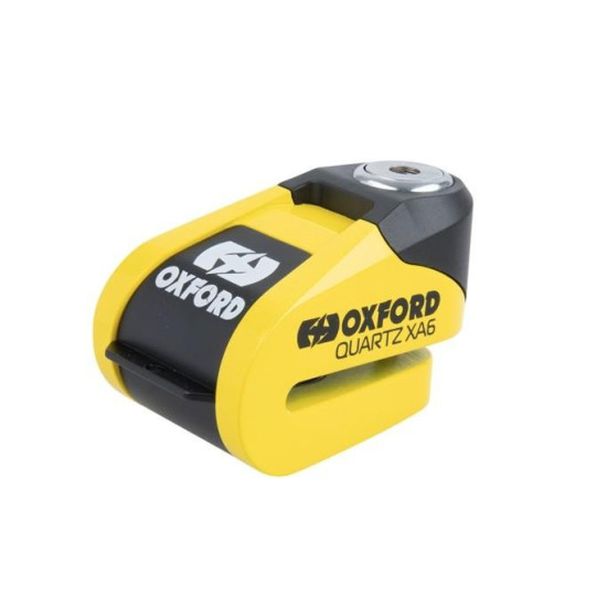 OXFORD STABDŽIŲ DISKO UŽRAKTAS SU SIGNALIZACIJA ALPHA XA6 FLUO GELTONA (KAIŠTIS 6 MM) (SENAS KODAS: LK270)