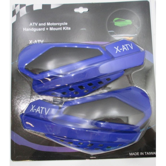 Handquards color blue with mounting kits