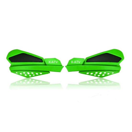 handquards color green with alu mounting kits