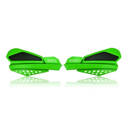 handquards color green with alu mounting kits