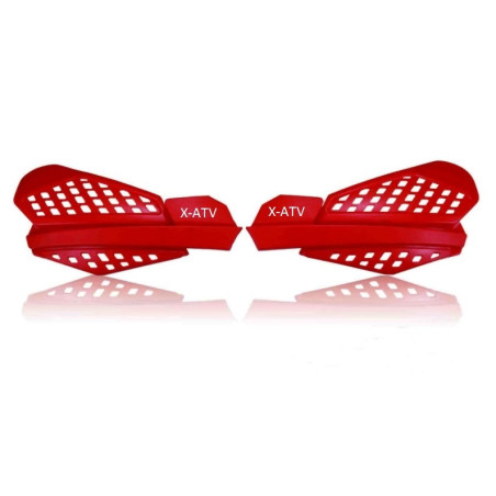 handquards color red with alu mounting kits