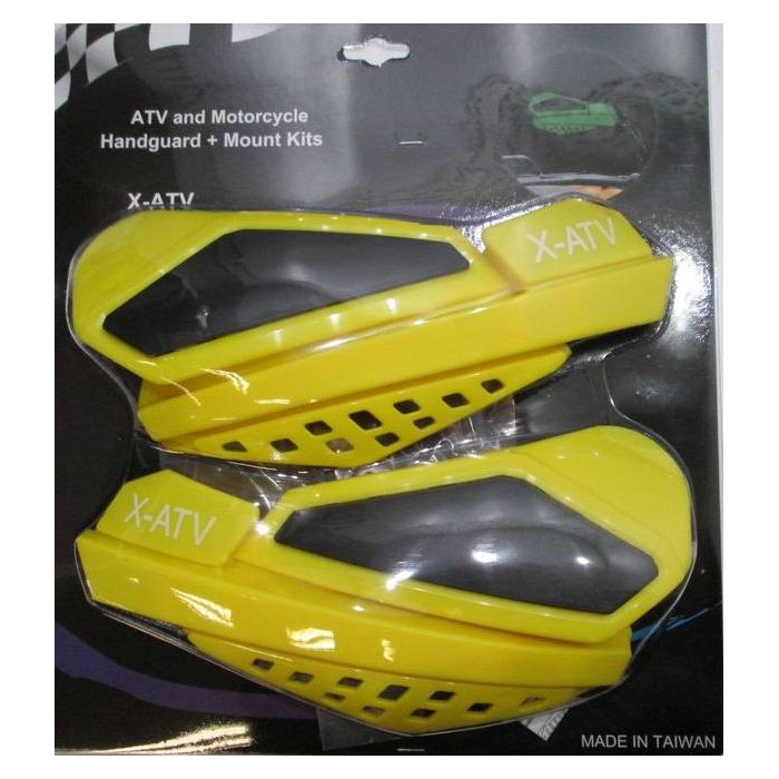 handquards color yellow with alu mounting kits