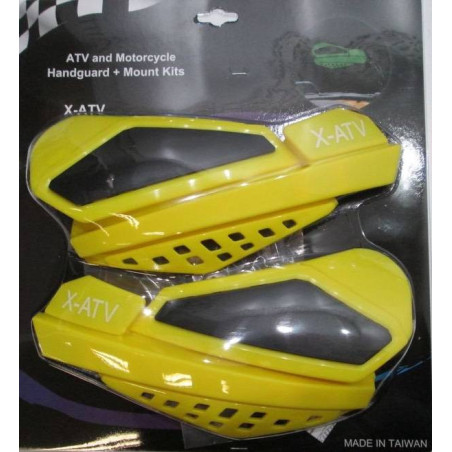 handquards color yellow with alu mounting kits