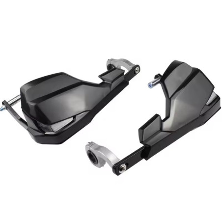 Hand guards with led turn signal