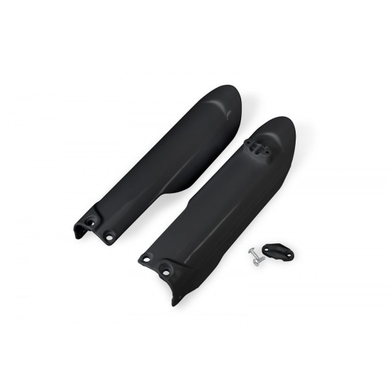 UFO front shock absorber guards KTM SX 85 '18-'22, color BLACK