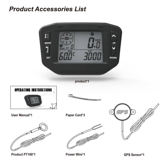 multi function meter with GPS