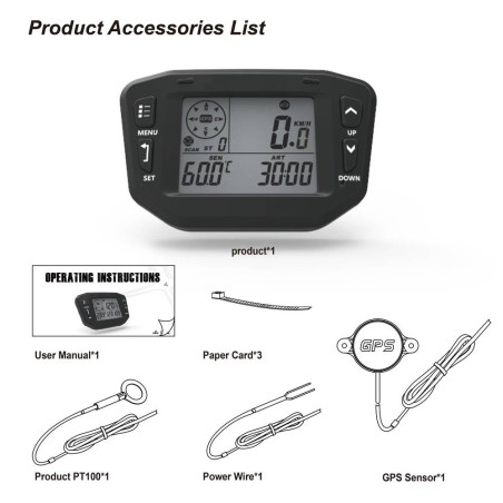 multi function meter with GPS