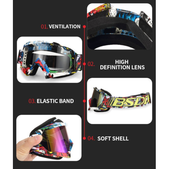 Google with color lens
