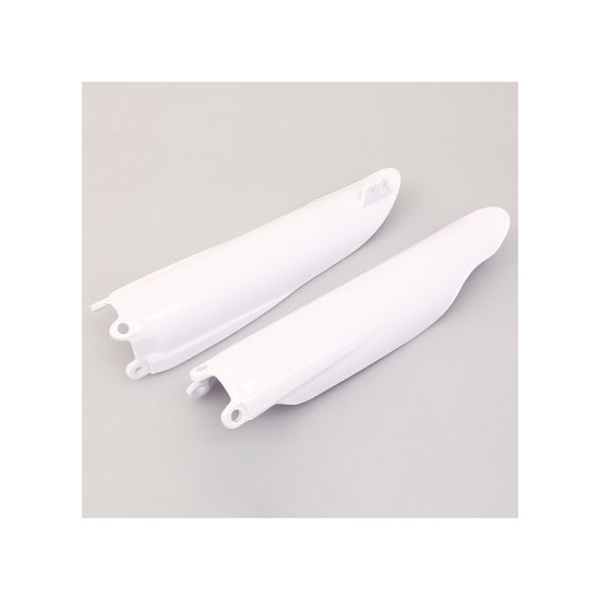 UFO front shock absorber protectors YAMAHA YZ 125/250 '08-'20, YZF 250/450 '08-'18 color white