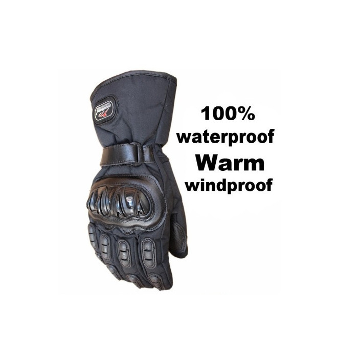 Winter gloves ATV size L color black