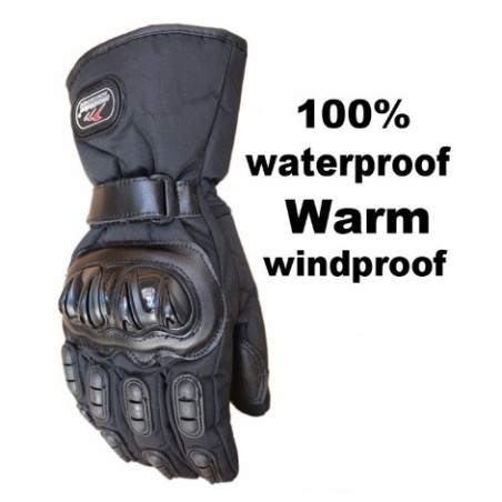 Winter gloves ATV size L color black