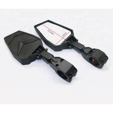 Side mirrors UTV Polaris Can-am Cfmoto 1,75 2