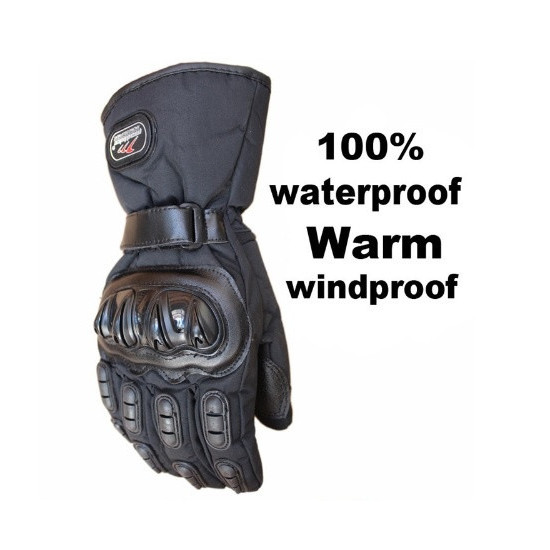 Winter ATV gloves size XL color black