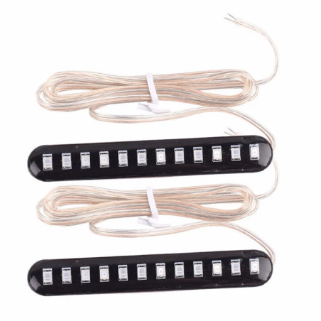Flowing led light turn signal 100% waterproof 2pcs