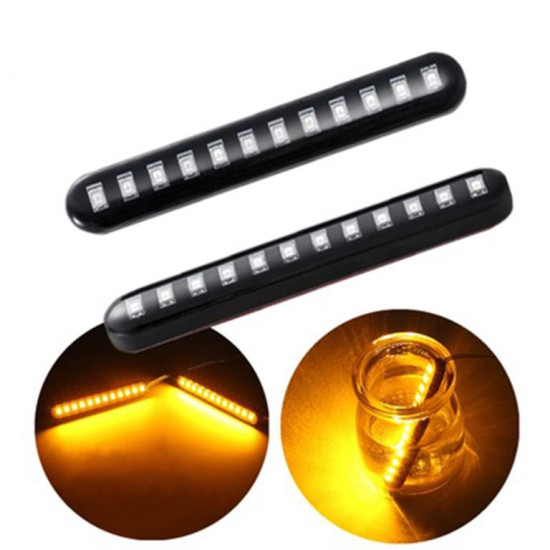Flowing led light turn signal 100% waterproof 2pcs
