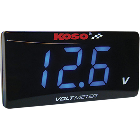 voltometer digital blue Koso