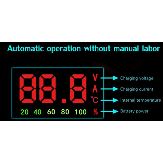 Intelligent LCD Display Charging 4AH-20AH