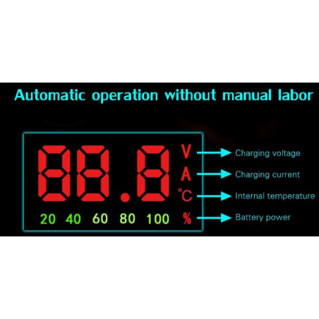 Intelligent LCD Display Charging 4AH-20AH