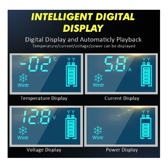 Intelligent LCD Display Charging 2AH-90AH