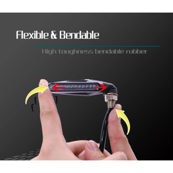 Flowing led light turn signal 2pcs