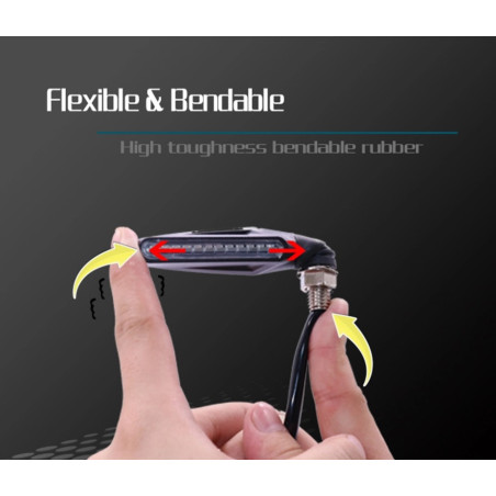 Flowing led light turn signal 2pcs