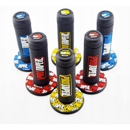 Handlebar rubber ATV protaper color black yellow