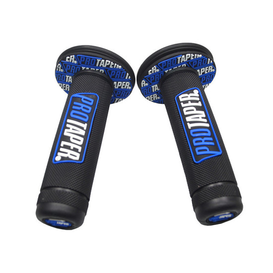 Handlebar rubber ATV protaper color black blue