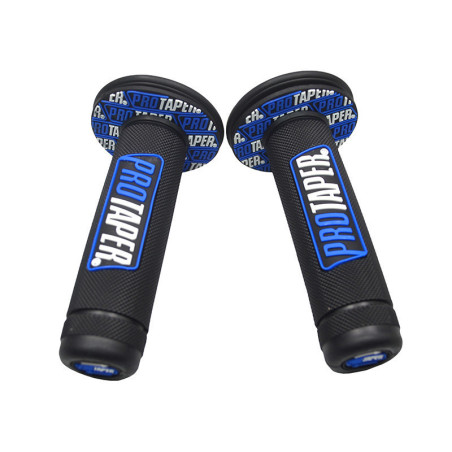 Handlebar rubber ATV protaper color black blue