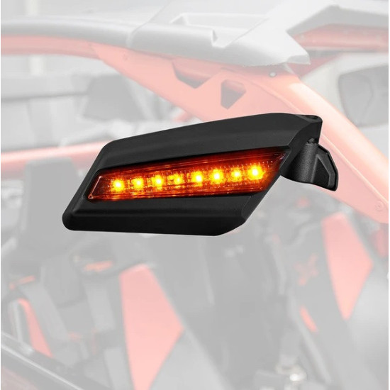 mirrors Can-am Maverick X3 set L+R with led turn signal