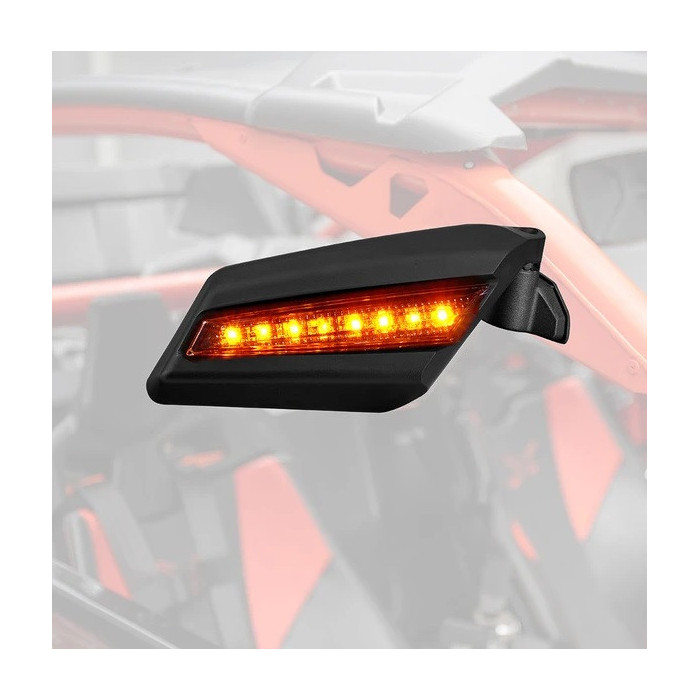 mirrors Can-am Maverick X3 set L+R with led turn signal