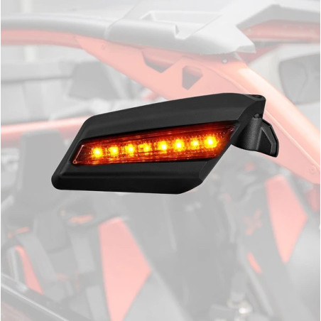 mirrors Can-am Maverick X3 set L+R with led turn signal