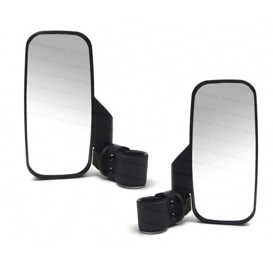 mirrors UTV set L+R + mounting kits 1,75 2