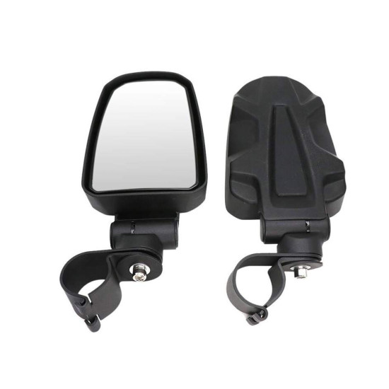 alu mirrors UTV set L+R + mounting kits 2